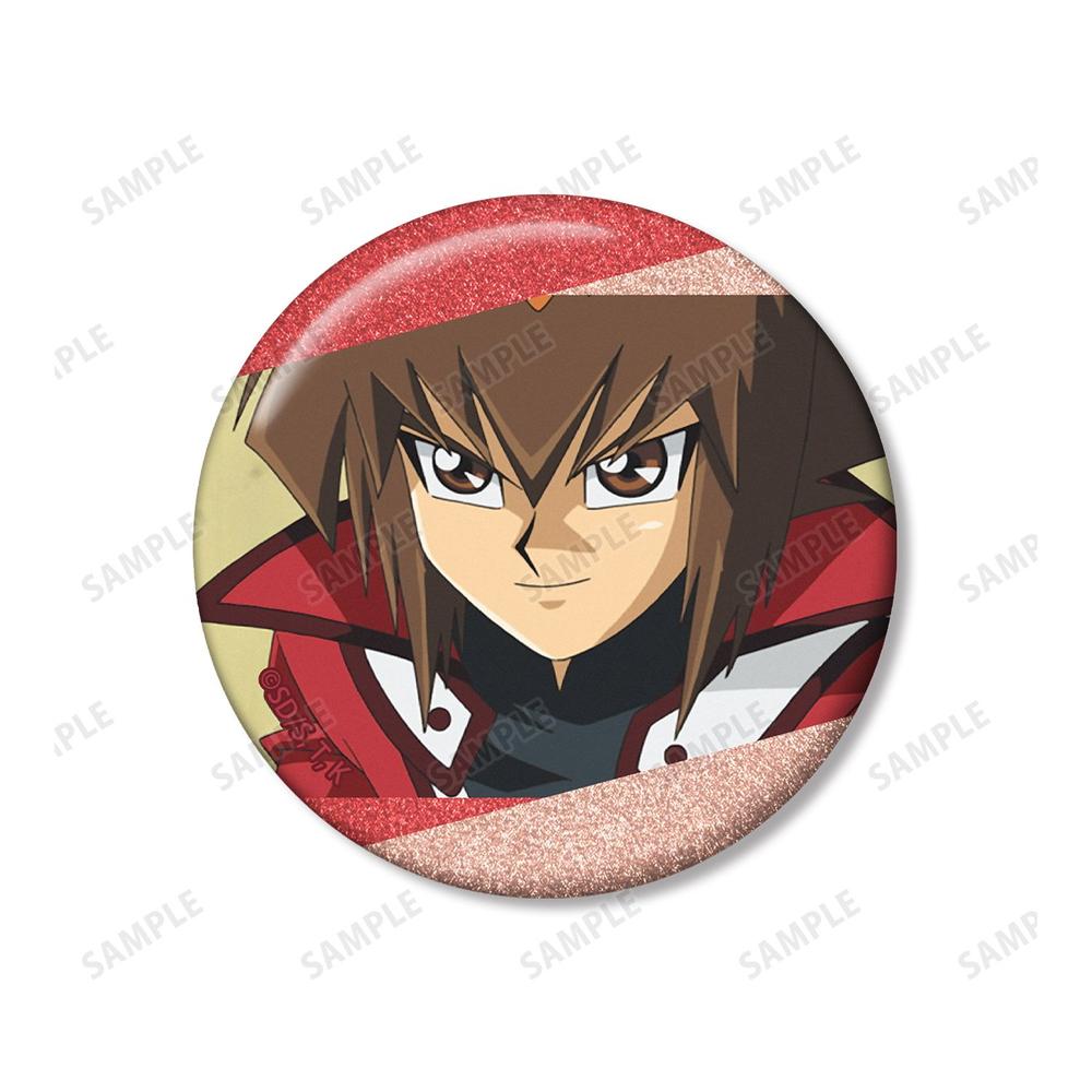 遊☆戯☆王デュエルモンスターズGX 遊城十代 場面写グリッター缶バッジ2個セット 画像 4 | AniSmile