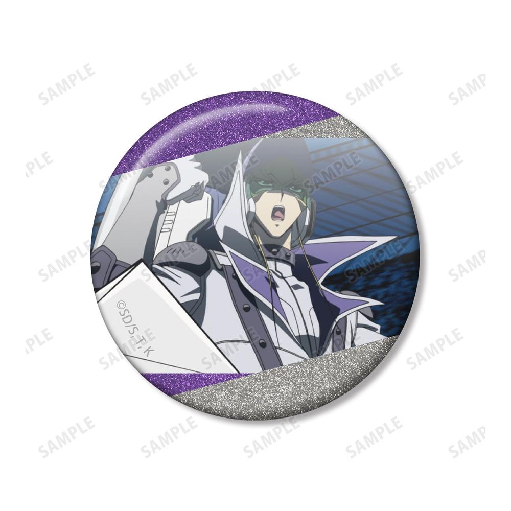 遊☆戯☆王5D's ジャック・アトラス 場面写グリッター缶バッジ2個セット 画像 3 | AniSmile