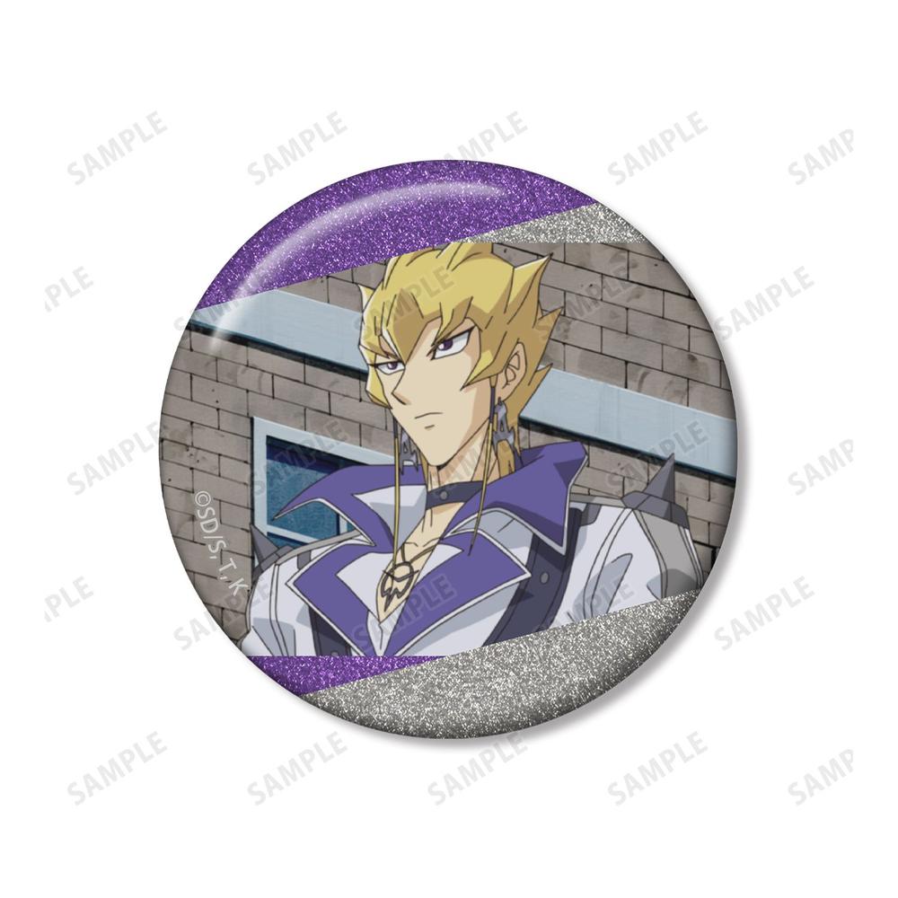 遊☆戯☆王5D's ジャック・アトラス 場面写グリッター缶バッジ2個セット 画像 4 | AniSmile