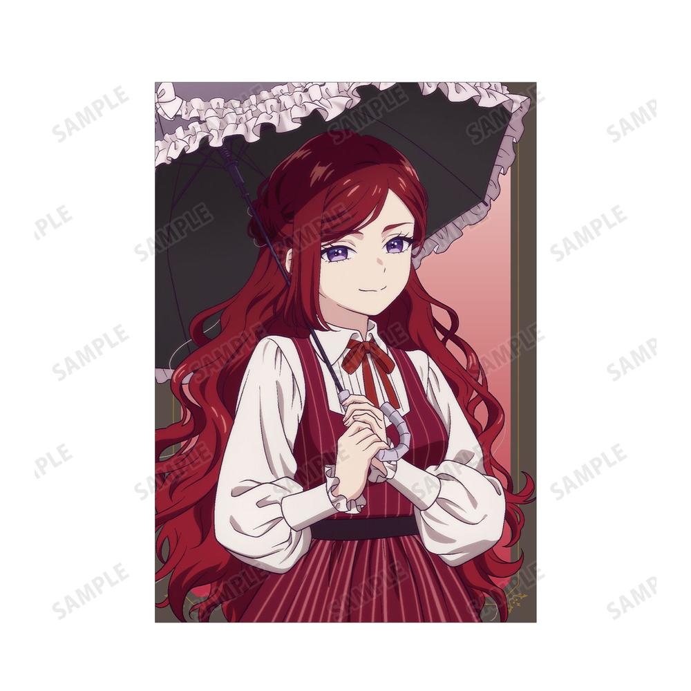 TVアニメ『悲劇の元凶となる最強外道ラスボス女王は民の為に尽くします。』 描き下ろし プライド お嬢様&執事ver. A5イラストカード 画像 3 | AniSmile