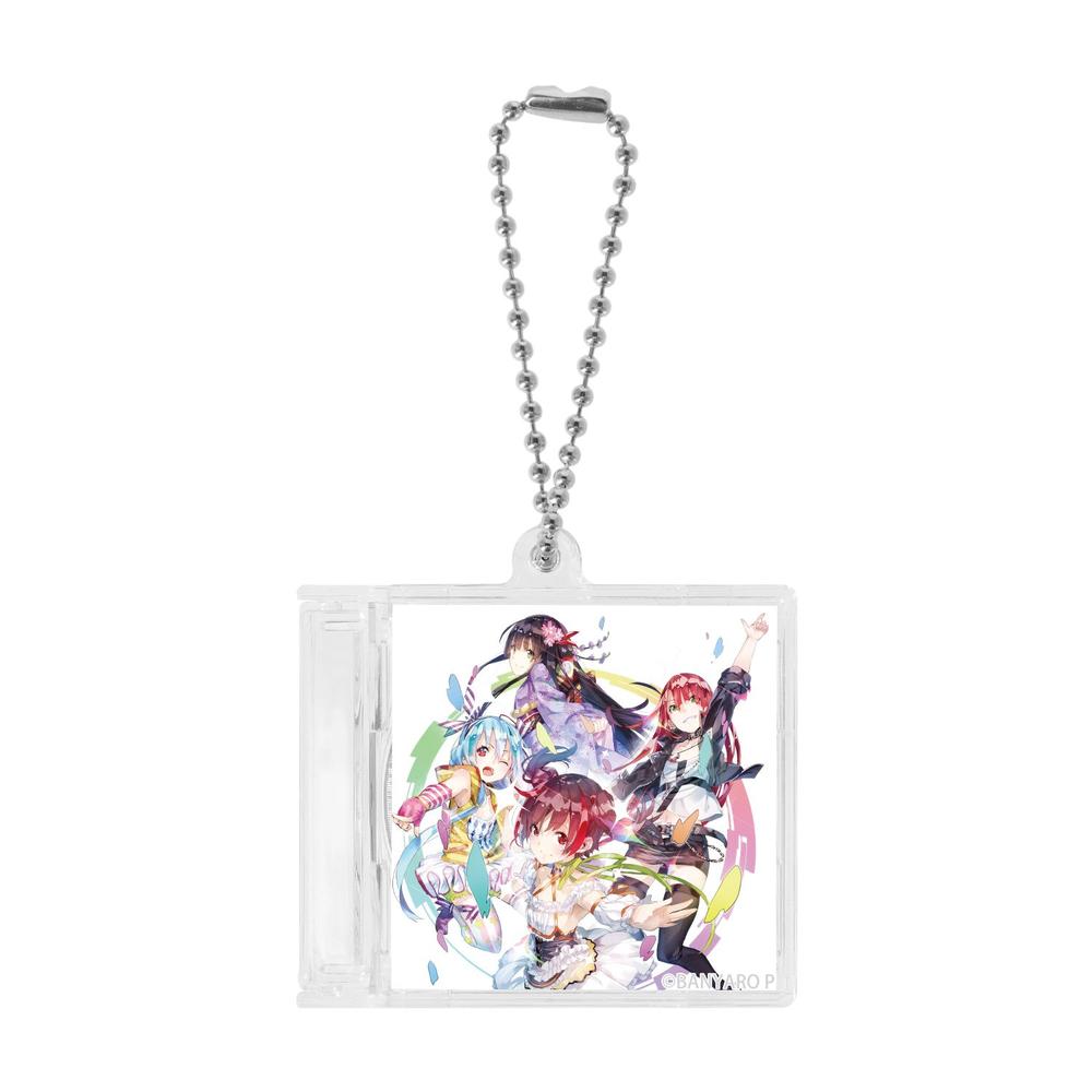 「バンドやろうぜ!」 Cure²tron CDジャケットキーホルダー - 公式商品画像 | AniSmile