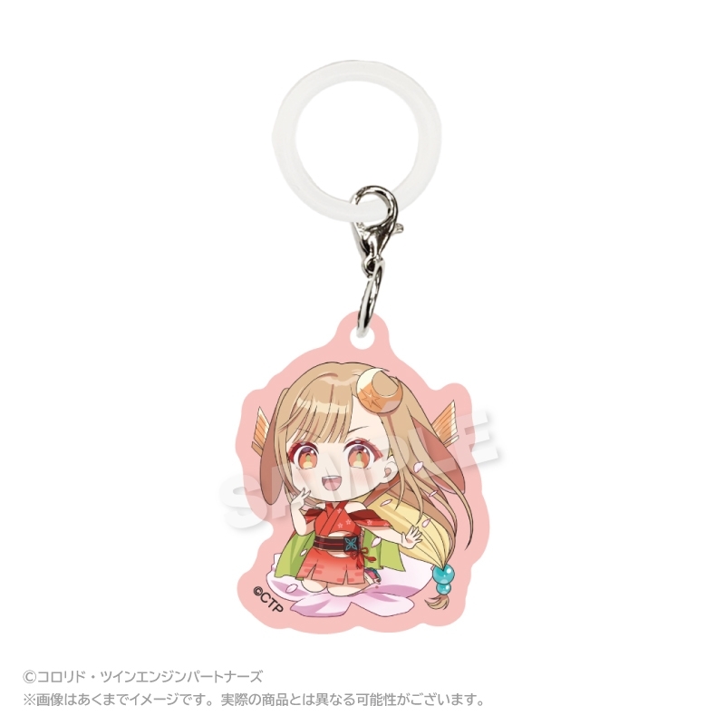 超かぐや姫!(場面写・既存) ミニキャラアクリルチャーム かぐや - 公式商品画像 | AniSmile