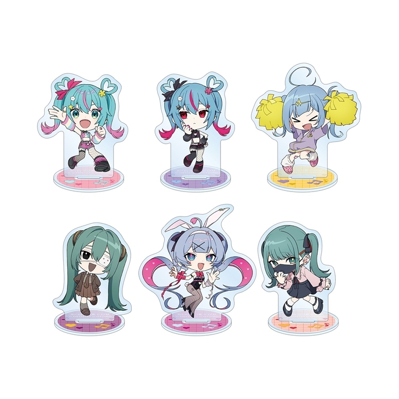 初音ミク ちびキャラ Art by ろづ希 トレーディングアクリルスタンド(単位/単品) - 公式商品画像 | AniSmile
