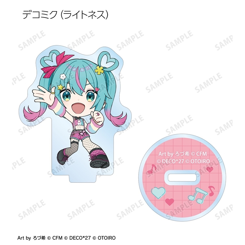 初音ミク ちびキャラ Art by ろづ希 トレーディングアクリルスタンド(単位/単品) 画像 3 | AniSmile