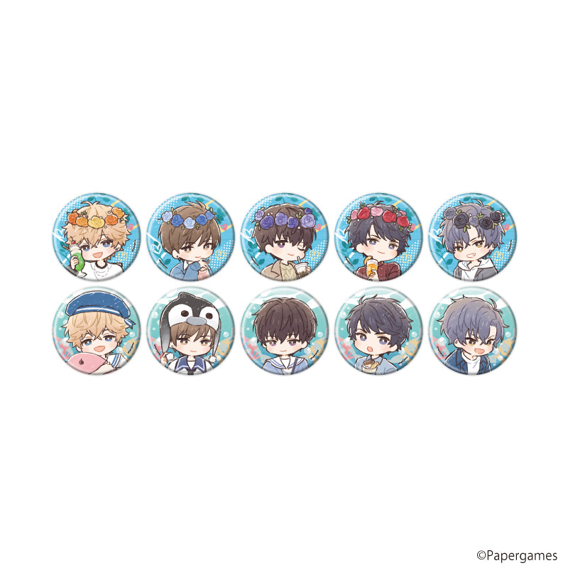 缶バッジ「恋とプロデューサー~EVOL×LOVE~」36/セット1 ブラインド(全10種)(グラフアートイラスト) - 公式商品画像 | AniSmile