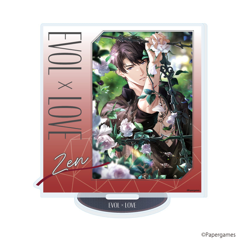 アクリルスタンド「恋とプロデューサー~EVOL×LOVE~」77/ゼン・たなびく春色(公式イラスト) - 公式商品画像 | AniSmile