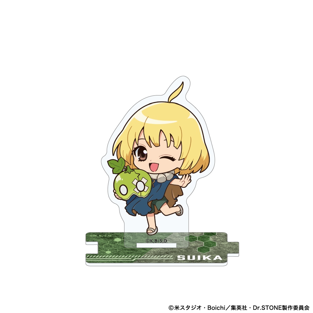 Dr.STONE つながるミニアクリルスタンド スイカ 画像 2 | AniSmile