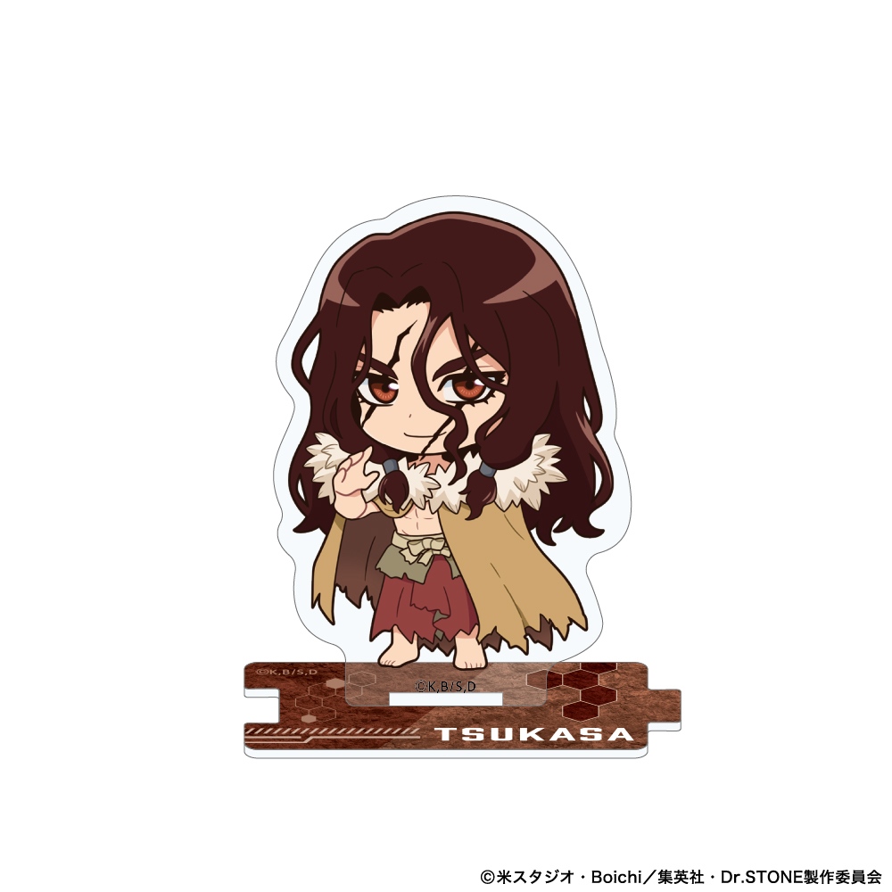 Dr.STONE つながるミニアクリルスタンド 獅子王 司 - 公式商品画像 | AniSmile