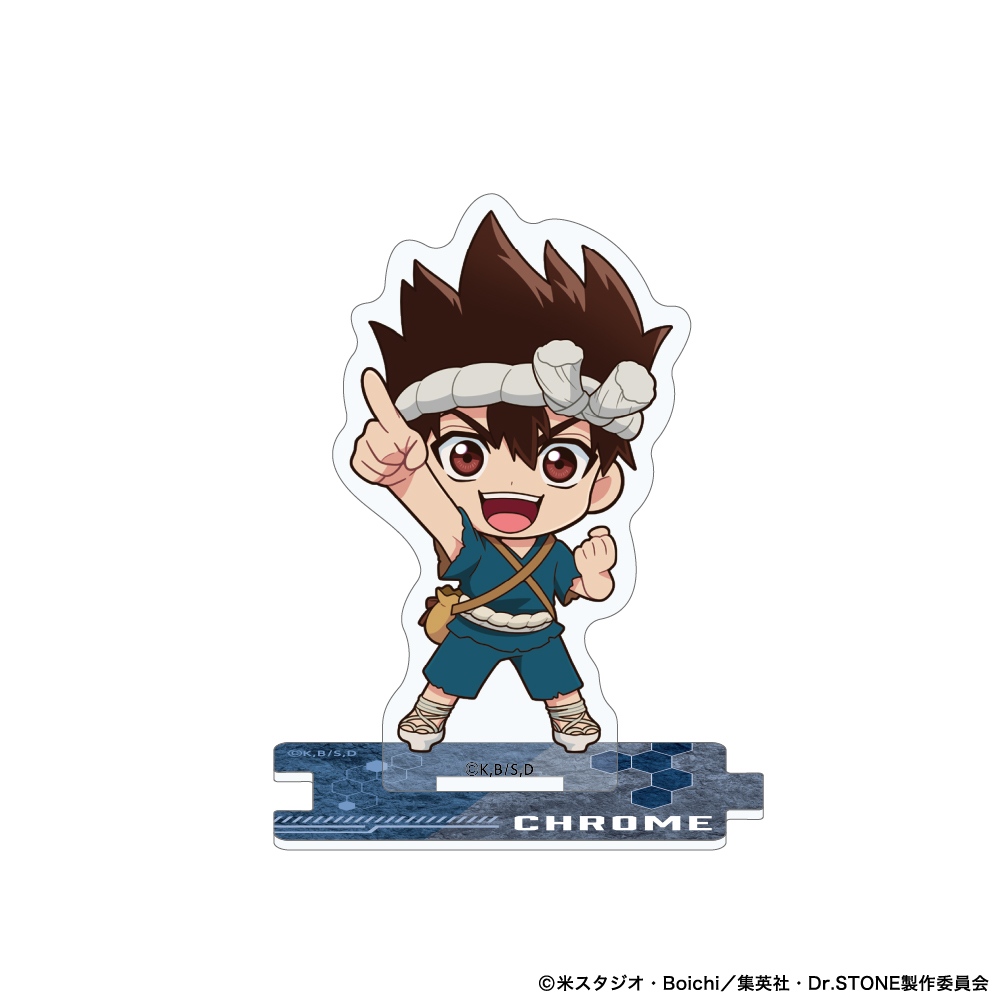 Dr.STONE つながるミニアクリルスタンド クロム 画像 2 | AniSmile