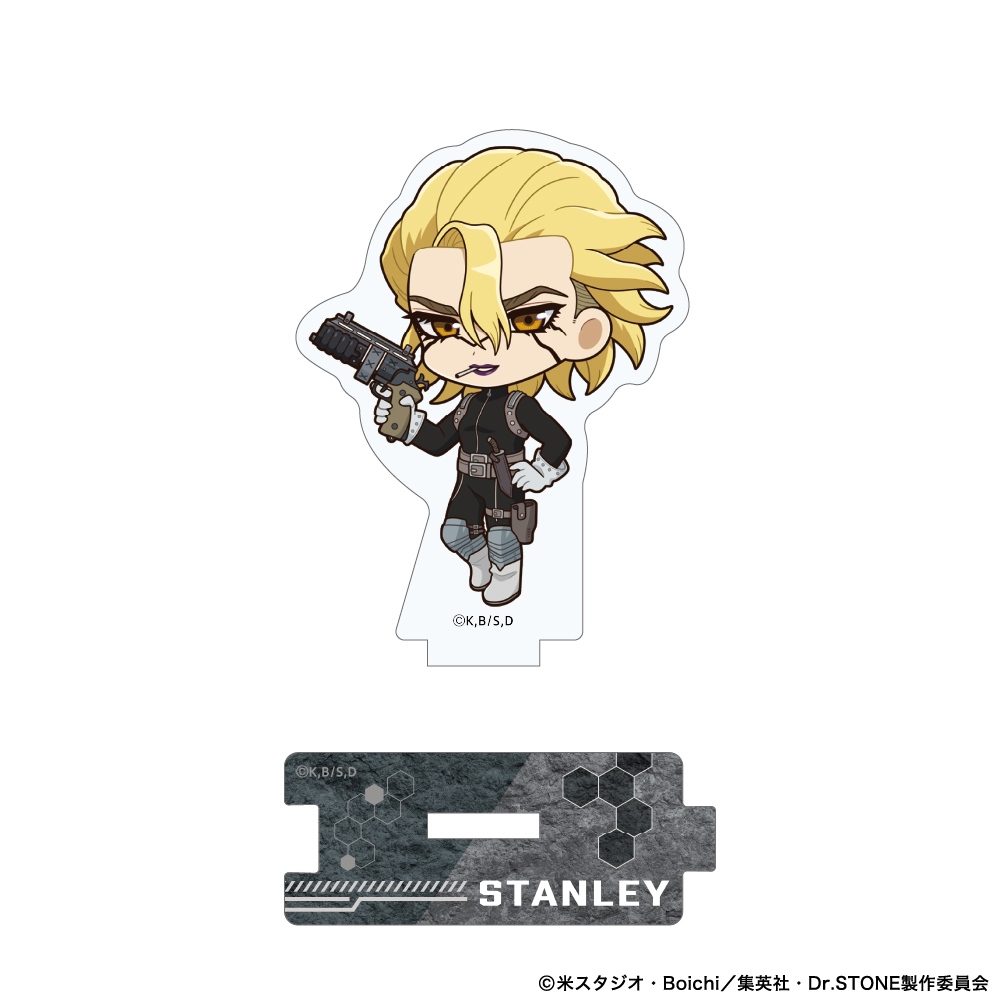 Dr.STONE つながるミニアクリルスタンド スタンリー・スナイダー - 公式商品画像 | AniSmile