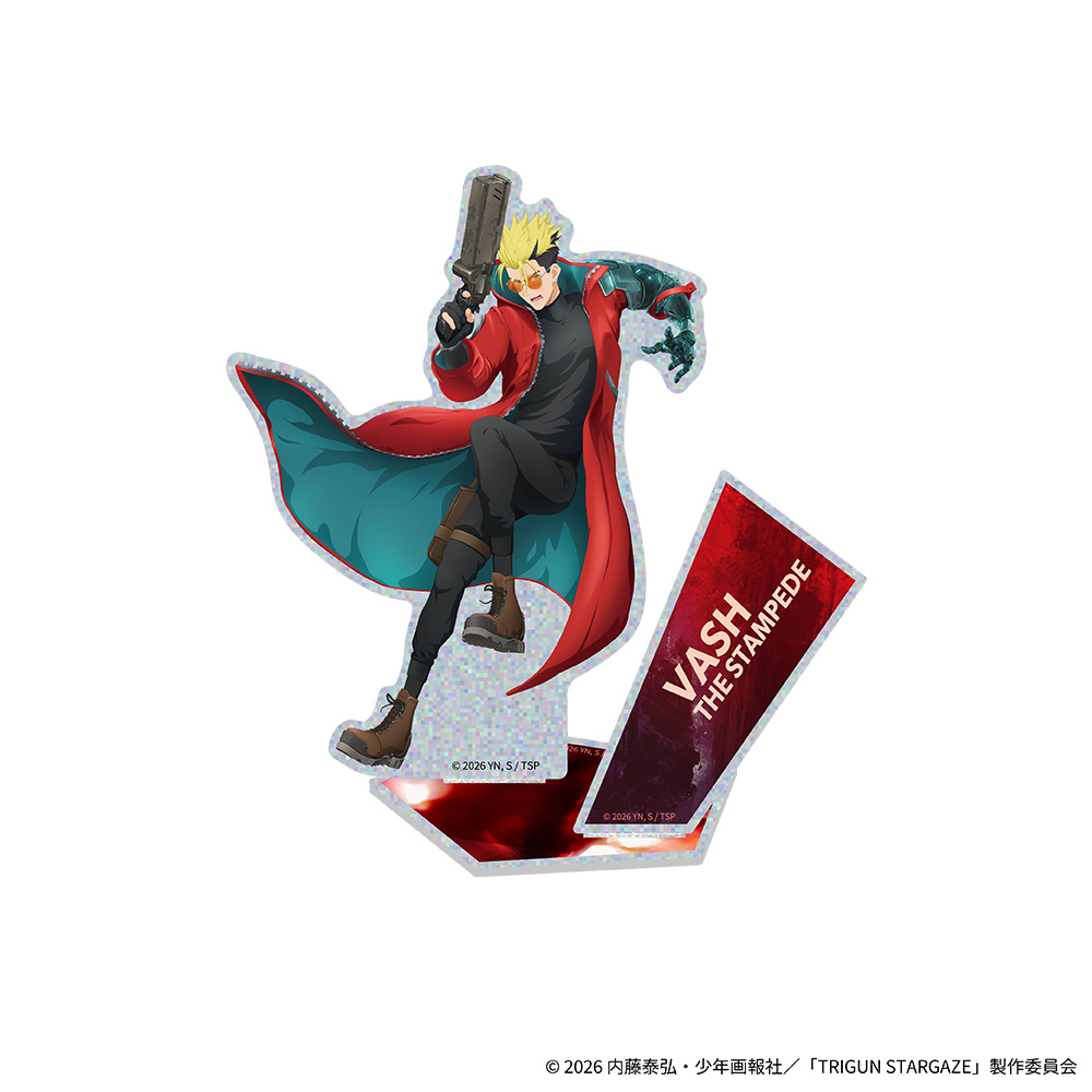 TRIGUN STARGAZE グリッターアクリルスタンド ヴァッシュ・ザ・スタンピード 画像 2 | AniSmile