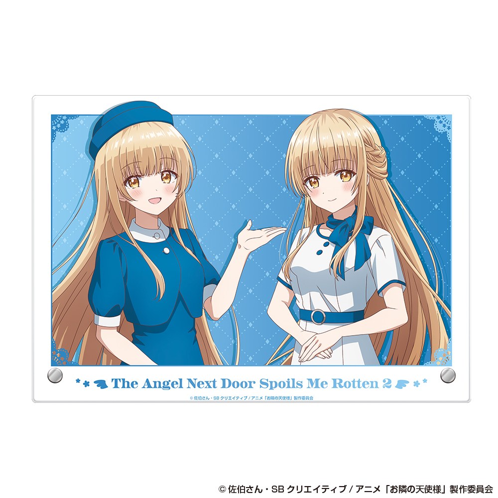 お隣の天使様にいつの間にか駄目人間にされていた件2 アクリルパネル AJ2026 Ver. - official product image | AniSmile