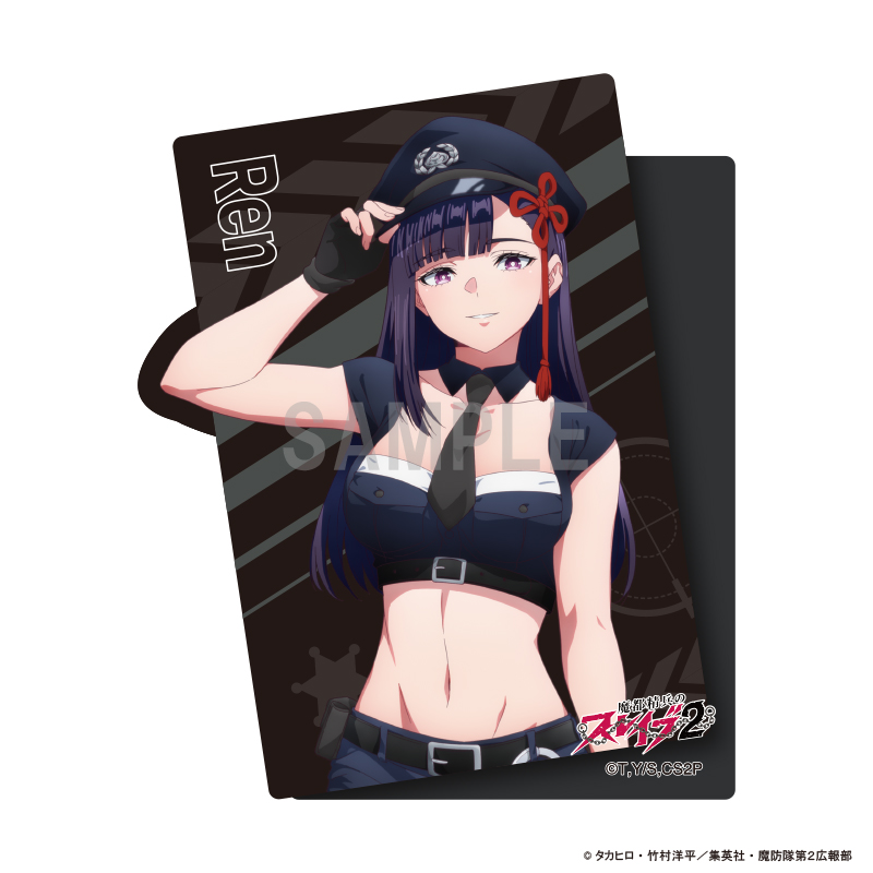 魔都精兵のスレイブ2 ダイカットステッカー 山城 恋 警官ver - 公式商品画像 | AniSmile