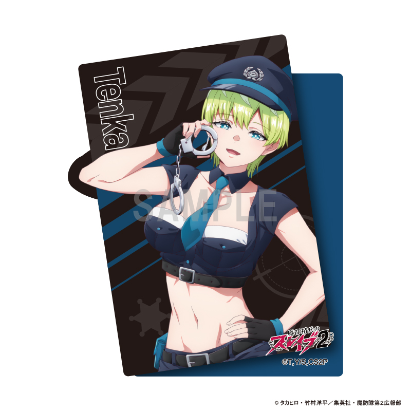魔都精兵のスレイブ2 ダイカットステッカー 出雲 天花 警官ver - 公式商品画像 | AniSmile