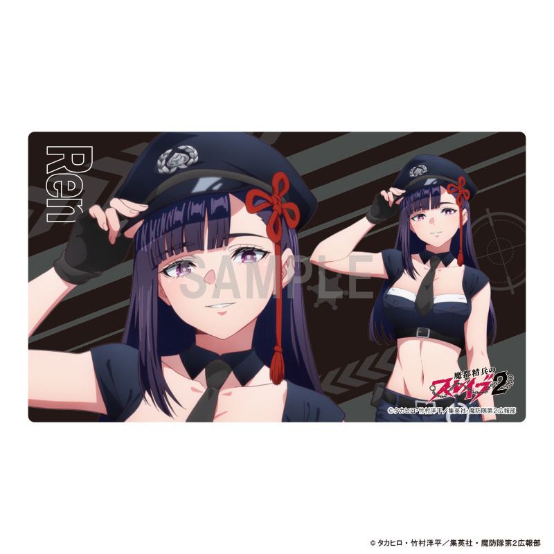 魔都精兵のスレイブ2 ラバーマット 山城 恋 警官ver - 公式商品画像 | AniSmile