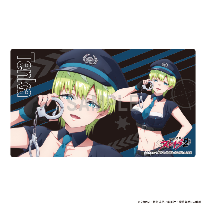 魔都精兵のスレイブ2 ラバーマット 出雲 天花 警官ver - 公式商品画像 | AniSmile