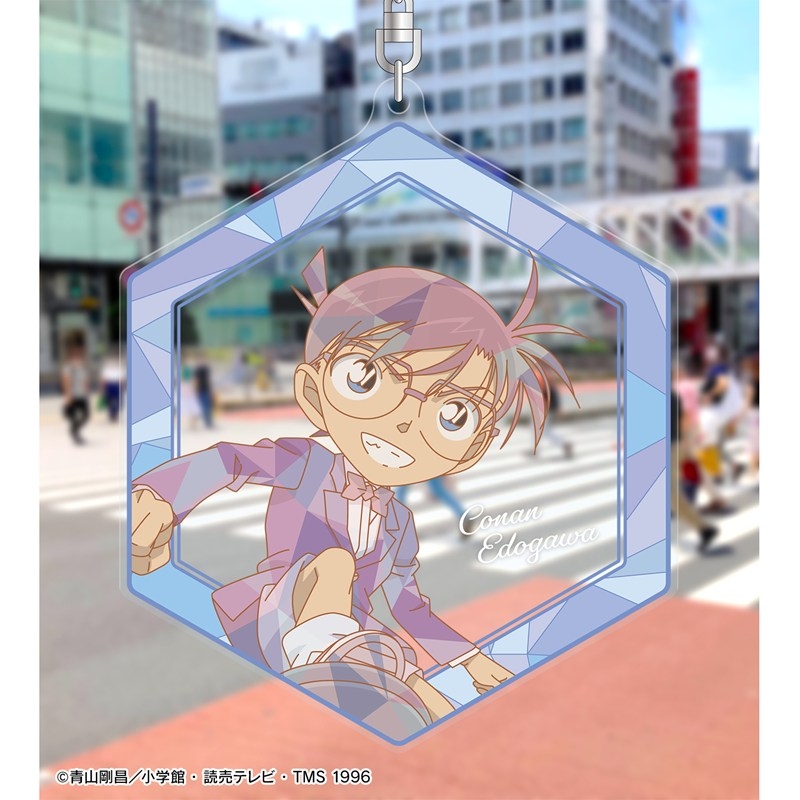 名探偵コナン 江戸川コナン プリズムパターン 第4弾 BIGアクリルキーホルダー 画像 3 | AniSmile