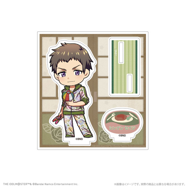 アイドルマスター SideM ミニキャラアクリルスタンド 信玄誠司 レトローズパーティver. - 公式商品画像 | AniSmile
