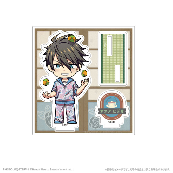 アイドルマスター SideM ミニキャラアクリルスタンド 握野英雄 レトローズパーティver. - AniSmile