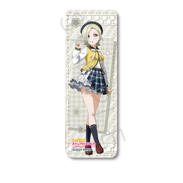 『ラブライブ!虹ヶ咲学園スクールアイドル同好会』 レザーバッジ(ロング) K(ミア・テイラー) - 公式商品画像 | AniSmile