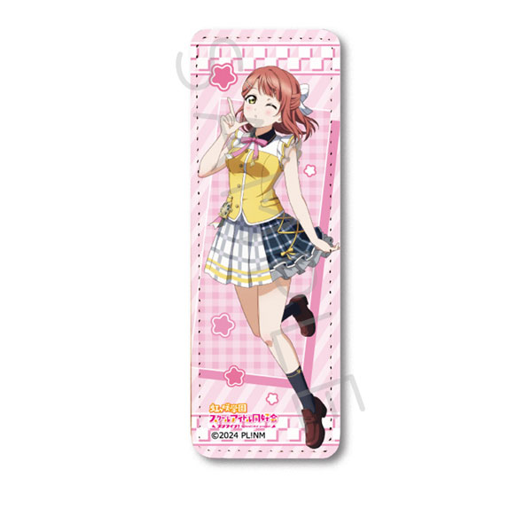 『ラブライブ!虹ヶ咲学園スクールアイドル同好会』 レザーバッジ(ロング) A(上原 歩夢) - 公式商品画像 | AniSmile