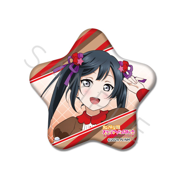 『ラブライブ!虹ヶ咲学園スクールアイドル同好会』 星型缶バッジ G(優木 せつ菜) - 公式商品画像 | AniSmile
