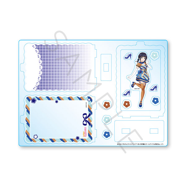 『ラブライブ!虹ヶ咲学園スクールアイドル同好会』 シャカシャカアクリルスタンド D(朝香 果林) - 公式商品画像 | AniSmile