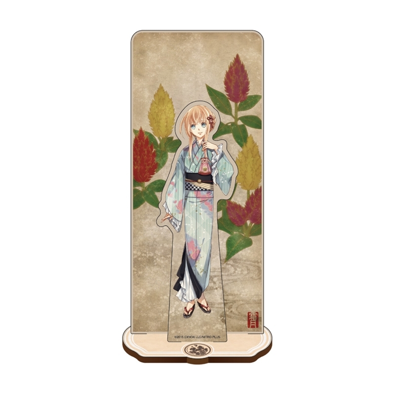 刀剣乱舞ONLINE 華こよみ絵巻(第四弾)木製スタンド 乱藤四郎 - 公式商品画像 | AniSmile