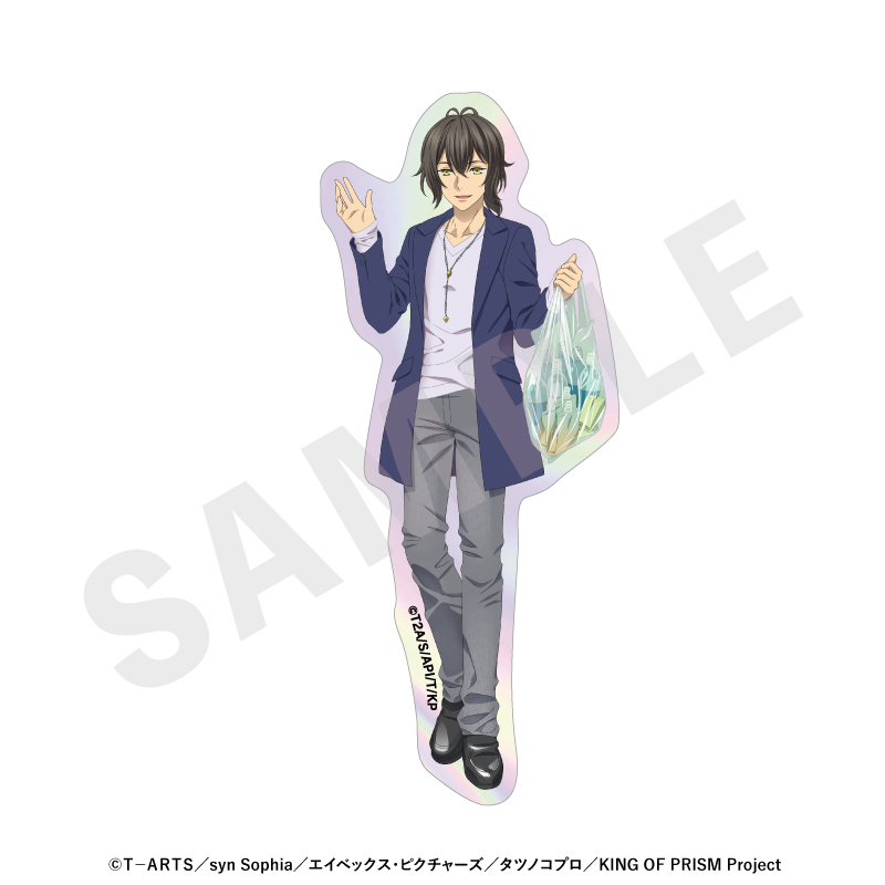 KING OF PRISM -Your Endless Call- み~んなきらめけ!プリズム☆ツアーズ オーロラステッカー(神浜コウジ) - 公式商品画像 | AniSmile