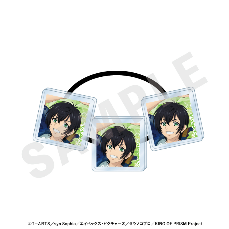 KING OF PRISM -Your Endless Call- み~んなきらめけ!プリズム☆ツアーズ トリプルヘアゴム(香賀美タイガ) - 公式商品画像 | AniSmile