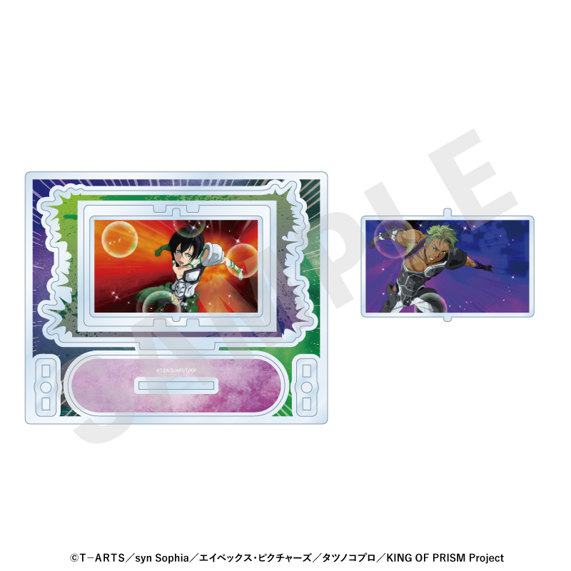 KING OF PRISM -Your Endless Call- み~んなきらめけ!プリズム☆ツアーズ くるくるアクリルスタンド(タイガ&アレクサンダー) 画像 2 | AniSmile