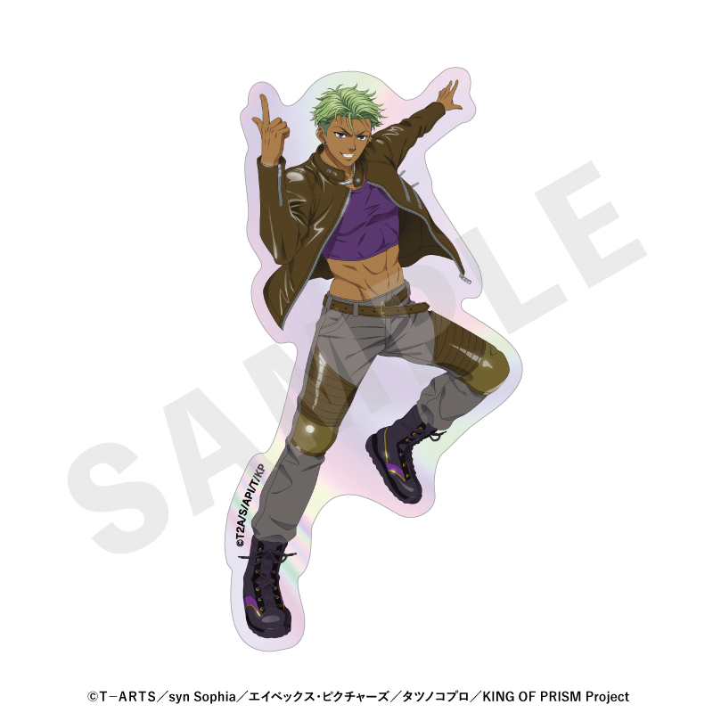 KING OF PRISM -Your Endless Call- み~んなきらめけ!プリズム☆ツアーズ オーロラステッカー(大和アレクサンダー) 画像 2 | AniSmile