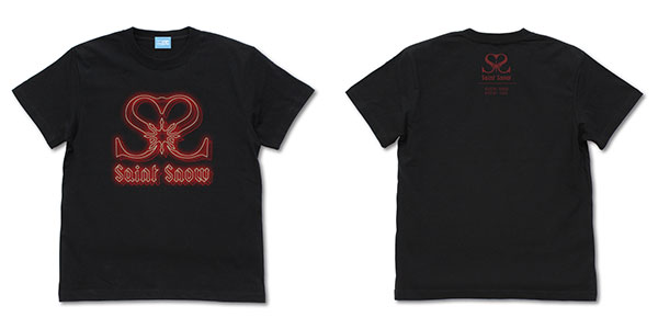 ラブライブ!サンシャイン!! Saint Snow ネオンサインロゴ Tシャツ/BLACK-L - 公式商品画像 | AniSmile