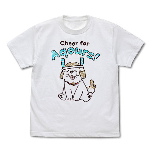 ラブライブ!サンシャイン!! しいたけ応援 Tシャツ/WHITE-L - 公式商品画像 | AniSmile