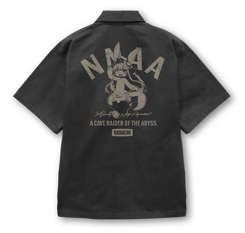 メイドインアビス 烈日の黄金郷 ナナチ ワークシャツ/GRAY-XL 画像 3 | AniSmile