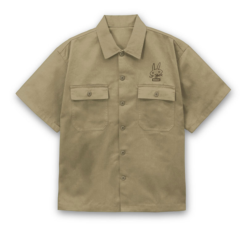 メイドインアビス 烈日の黄金郷 ナナチ ワークシャツ/SAND KHAKI-XL 画像 4 | AniSmile