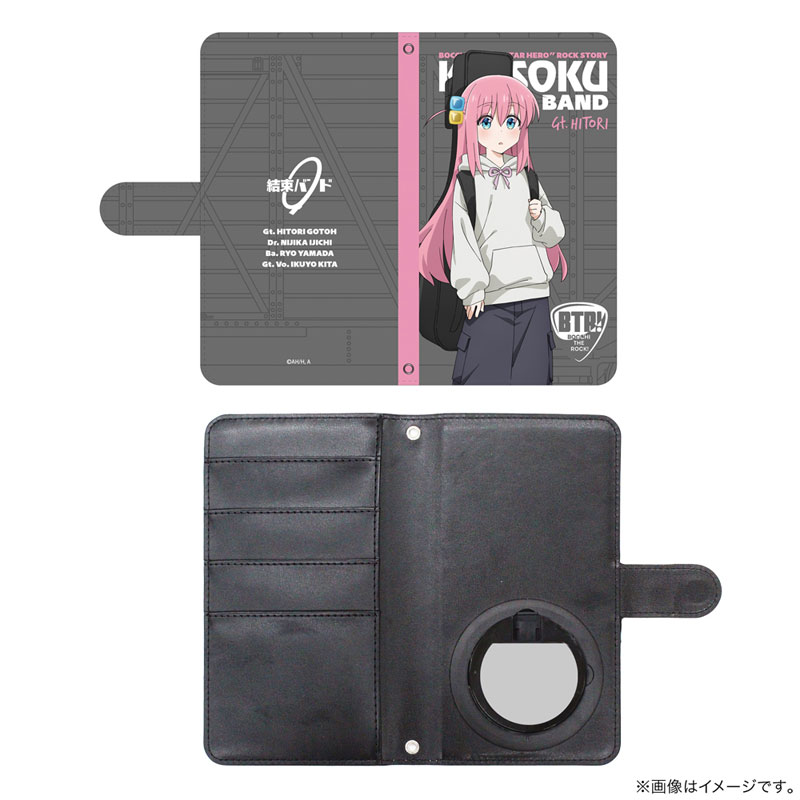 アニメ「ぼっち・ざ・ろっく!」 後藤ひとり 手帳型スマホケースLL ストリートファッションVer. 图片 2 | AniSmile