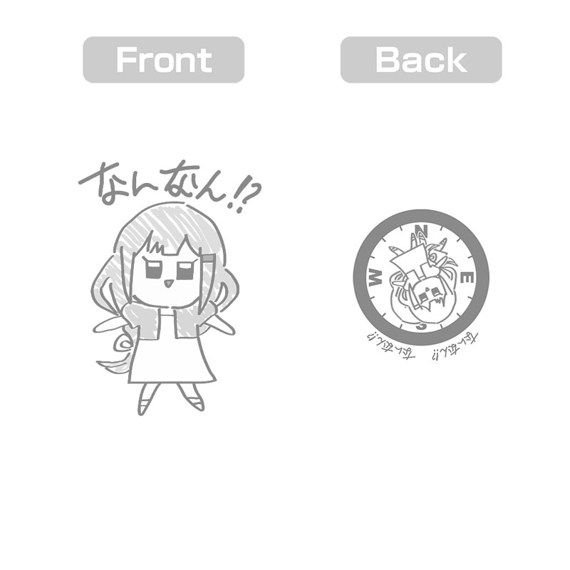 アイドルマスター ミリオンライブ! 白石 紬のなんなん Tシャツ Ver.2.0/WHITE-M 画像 4 | AniSmile