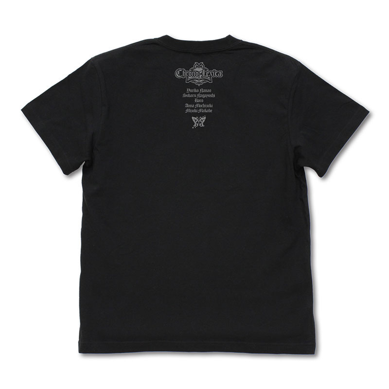 アイドルマスター ミリオンライブ! Chrono-Lexica Tシャツ/BLACK-L 画像 3 | AniSmile