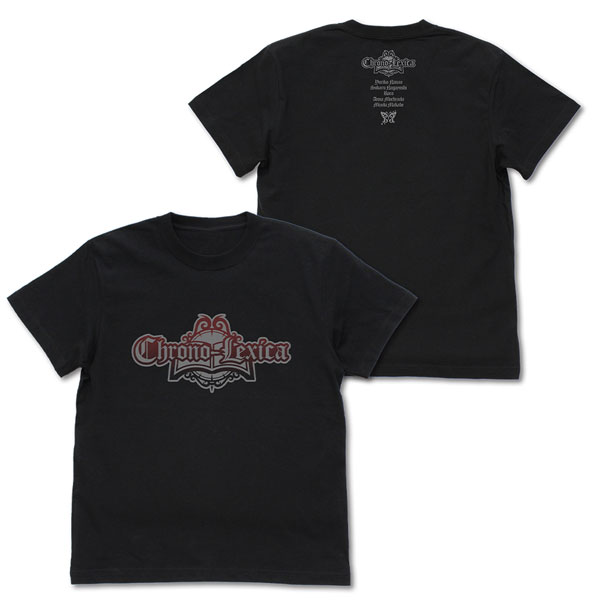 アイドルマスター ミリオンライブ! Chrono-Lexica Tシャツ/BLACK-S - 公式商品画像 | AniSmile