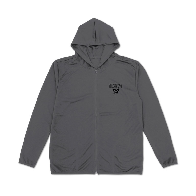 アイドルマスター ミリオンライブ! 薄手ドライパーカー Ver.2.0/GRAY-M 画像 3 | AniSmile