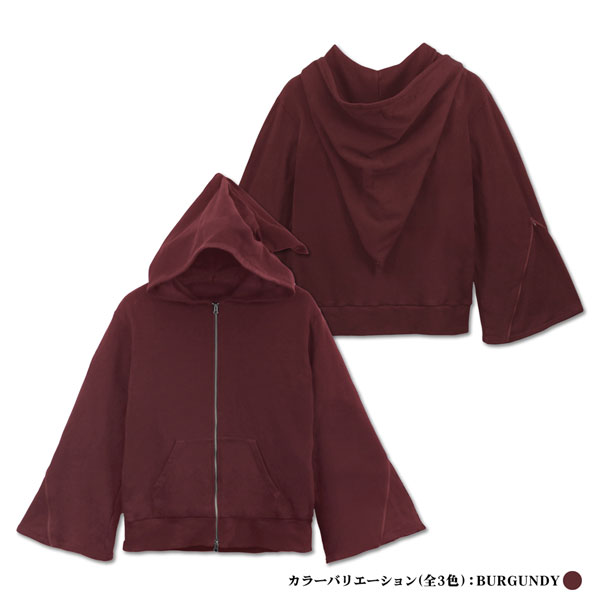 アイテムヤ ウィザード パーカー Ver2.0/BURGUNDY-XL - 公式商品画像 | AniSmile