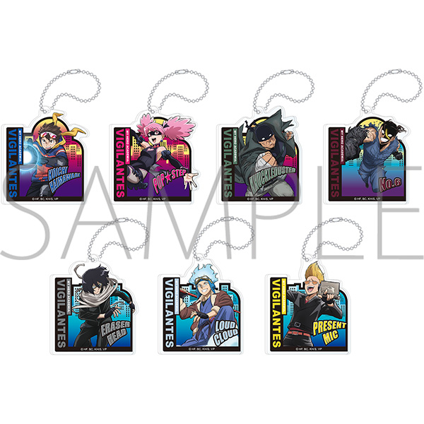 ヴィジランテ -僕のヒーローアカデミア ILLEGALS- アクリルキーホルダーコレクション【全7種】 第2弾 - 公式商品画像 | AniSmile