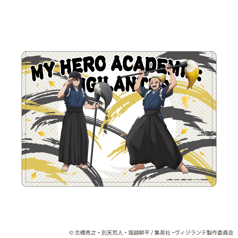 キャラクリアケース「ヴィジランテ -僕のヒーローアカデミア ILLEGALS-」07/書道ver. プロヒーロー(描き下ろし) - 公式商品画像 | AniSmile