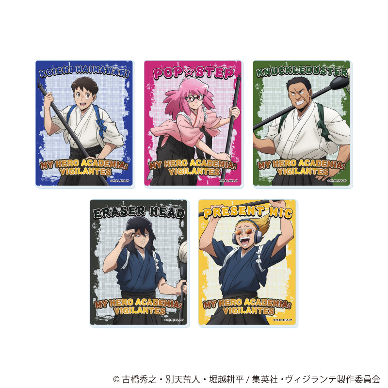 アクリルカード「ヴィジランテ -僕のヒーローアカデミア ILLEGALS-」01/トレーディング(全5種)(描き下ろし) - 公式商品画像 | AniSmile