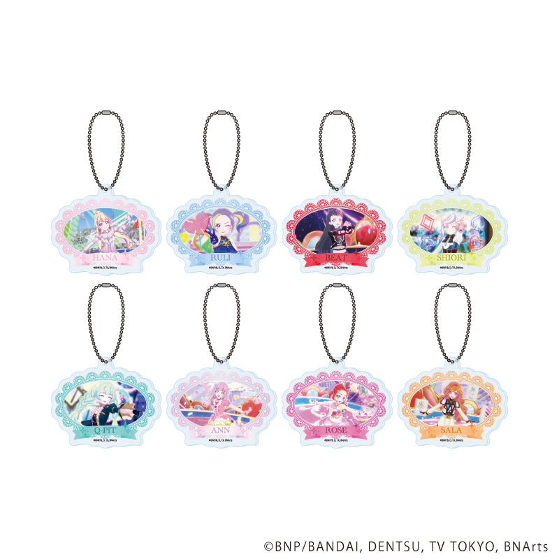 アクリルキーホルダー「アイカツプラネット!」03/トレーディング(全8種)(場面写イラスト) - 公式商品画像 | AniSmile