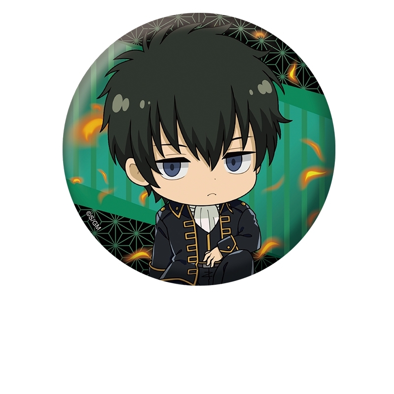新劇場版 銀魂 -吉原大炎上- ぺたん娘缶バッジ 土方十四郎 - 公式商品画像 | AniSmile