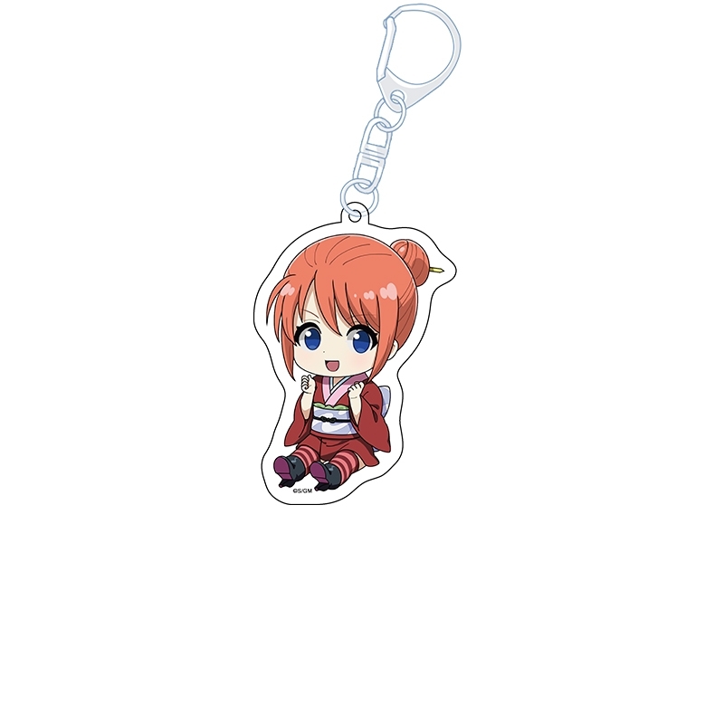 新劇場版 銀魂 -吉原大炎上- ぺたん娘アクリルキーホルダー 神楽 - 公式商品画像 | AniSmile
