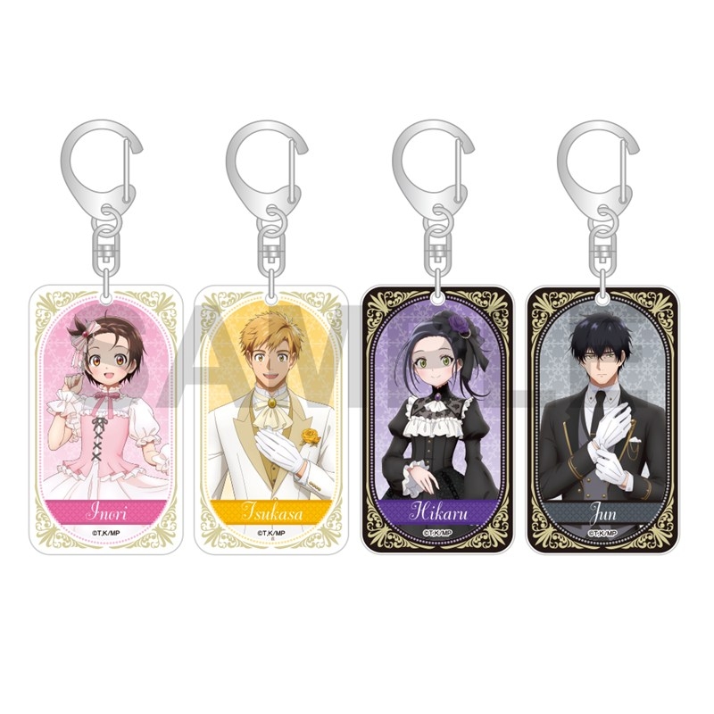 メダリスト トレーディング箔押しキーホルダー Sweet&Bitter ver. PACK - 公式商品画像 | AniSmile