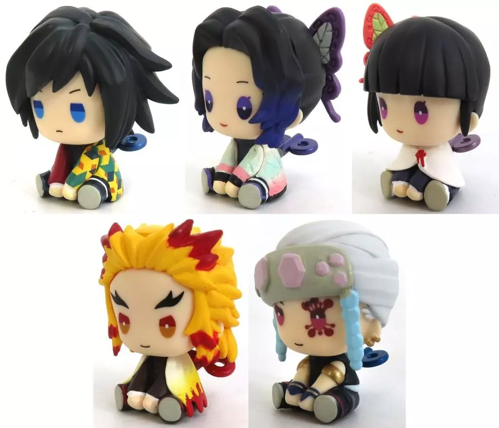 【再販】鬼滅の刃 ぺたっとねじまきますこっと vol.2 - official product image | AniSmile